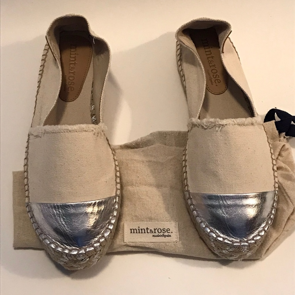 Mint & Rose Amalfi Creeper espadrille 41/10-10.5